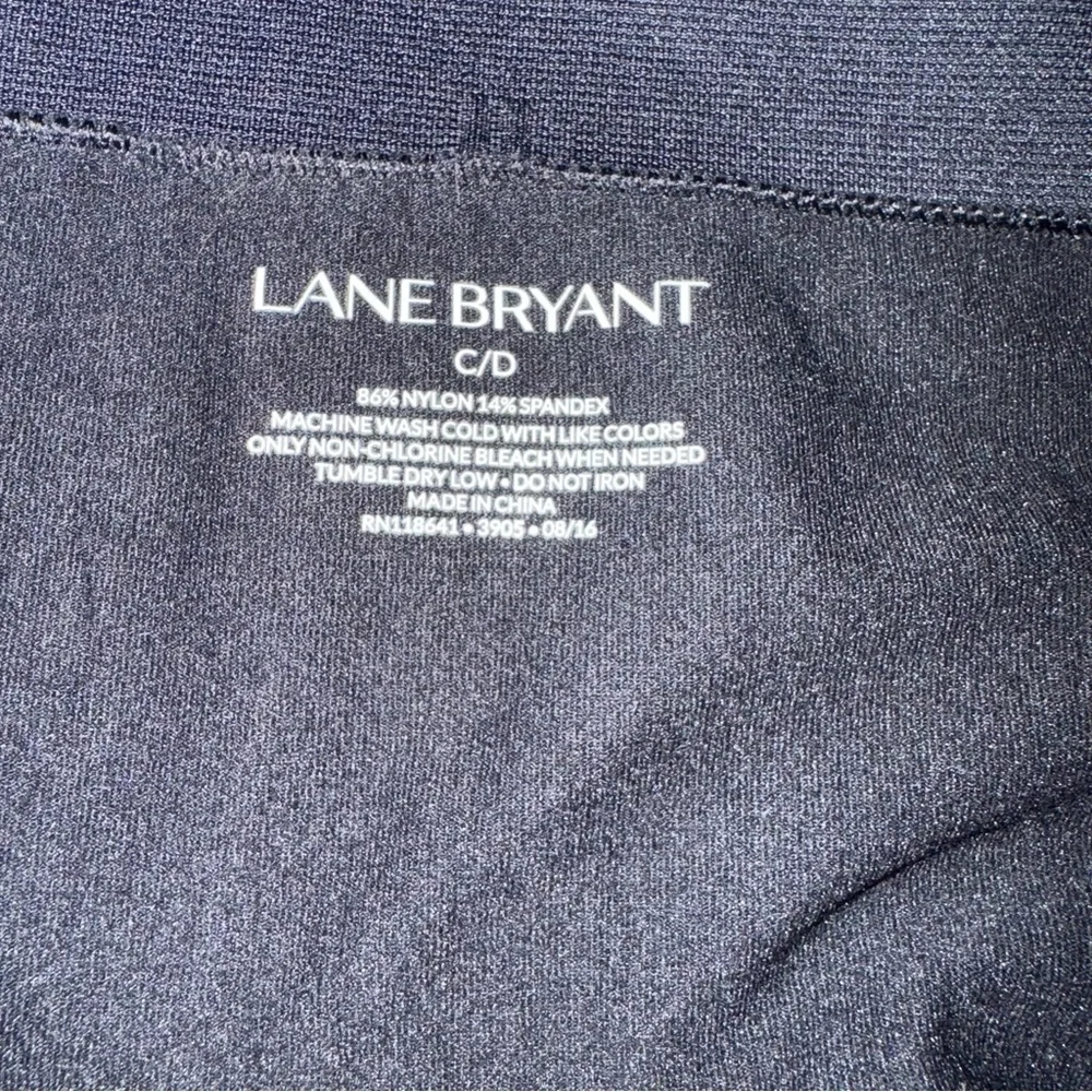 Lane Bryant Black Compression Performance Leggings Activewear‎ C/D Size 20